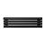 Arbiola Gorizont Iris H 750-42-04 секции черный горизонтальный радиатор c боковым подключением
