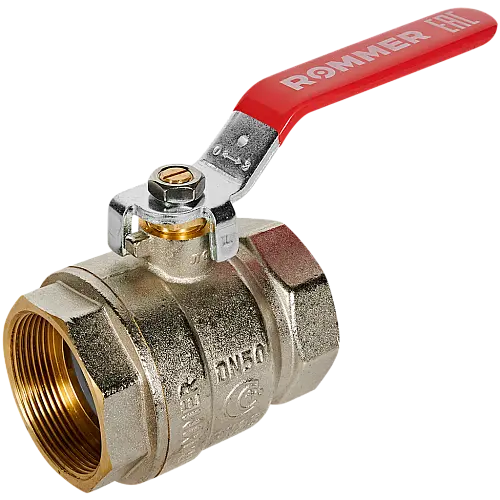 ROMMER Кран шаровой, ВР/ВР, ручка рычаг 2"