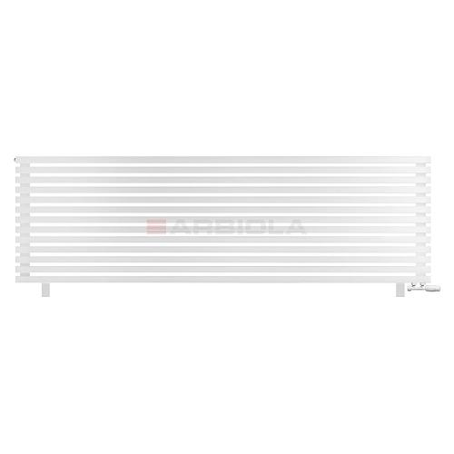 Arbiola Gorizont Ritmo VZ 2500-40-13 секций белый горизонтальный радиатор c нижним подключением (на ножках)