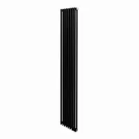 Royal Thermo Shift R22 VC2180 - 08 секций RAL9005m Дизайн-радиатор (черный) с нижним подключением