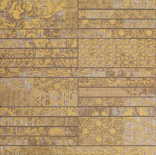 Gardenia Orchidea Walk Mos.t20 beige gold 33,3x33,3 см Мозаика