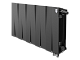 Royal Thermo  Piano Forte Noir Sable VDR 300/10 секции БиМеталлический радиатор